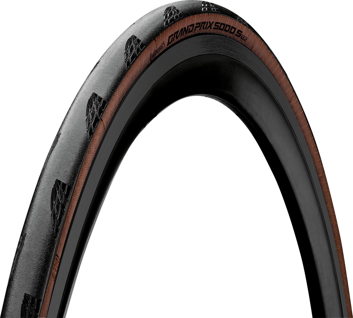 Continental Grand Prix 5000 S TR Racefiets Band - 32mm Zwart / Transparant