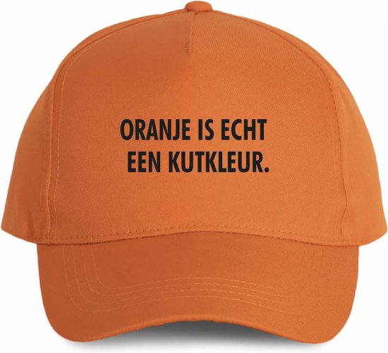 EK Kleding Oranje cap - Oranje is echt een kutkleur - soBAD. | Oranje | EK 2024 | Voetbal | Nederland | Unisex