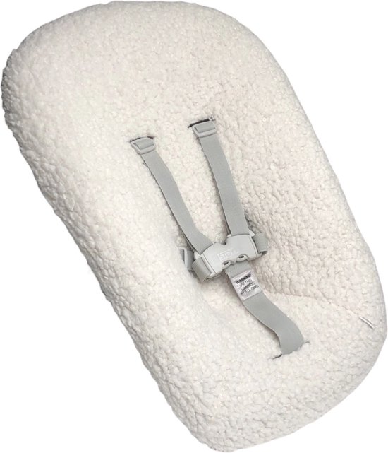 #16 Newborn hoes, Teddy ecru, Stokke Tripp Trapp. Ook geschikt voor Kidsmill Up.