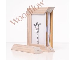 Woodflow Frameflip houten wissellijst - A6 Wit