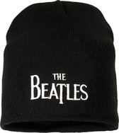 The Beatles Band Logo Beanie Muts Zwart