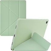 iMoshion Tablet Hoes Geschikt voor Samsung Galaxy Tab A9 Plus - iMoshion Origami Bookcase tablet - Lichtgroen