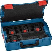 Bosch Professional Tool Battery Kit de batteries - BITURBO - 4 x ProCORE18V 5,5 Ah - en L-BOXX