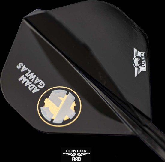 Bull's Condor Axe Adam Gawlas Black No.2 Medium van Bull's — afbeelding 2