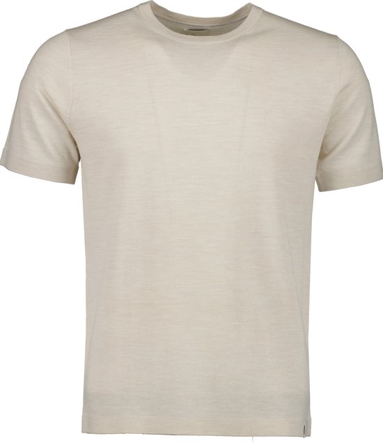 Jac Hensen Premium T-shirt - Slim Fit - Beige - 3XL Grote Maten