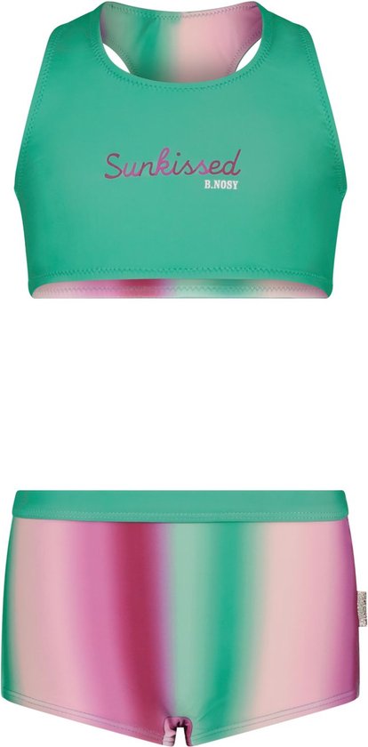 B. Nosy Y402-5024 Meisjes Bikini - Blurry mermaid stripe - Maat 98