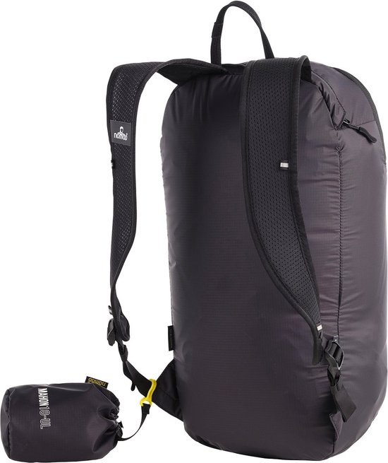 NOMAD® Mahon Ultralite 18L | Opvouwbare Rugzak | Lichtgewicht 195 Gram | Opvouwbare Reistas / Tas / Rugtas | Sterke Materialen | Incl Opbergtasje