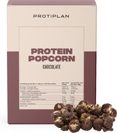 Protiplan | Choco Popcorn | 5 x 38,5 gram | Low carb snack | Eiwitrepen | Koolhydraatarme sportvoeding | Afslanken met Proteïne repen | Snel afvallen zonder hongergevoel!