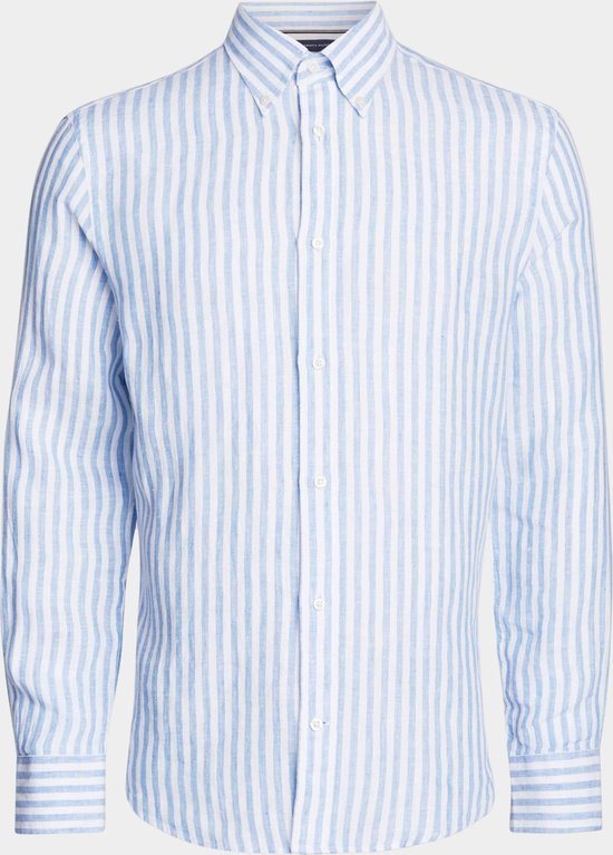 Tommy Hilfiger Casual hemd lange mouw DC Bold Linen Stripe Shirt