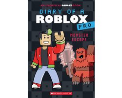 Omslag van Diary of a Roblox Pro- Diary of a Roblox Pro #1: Monster Escape