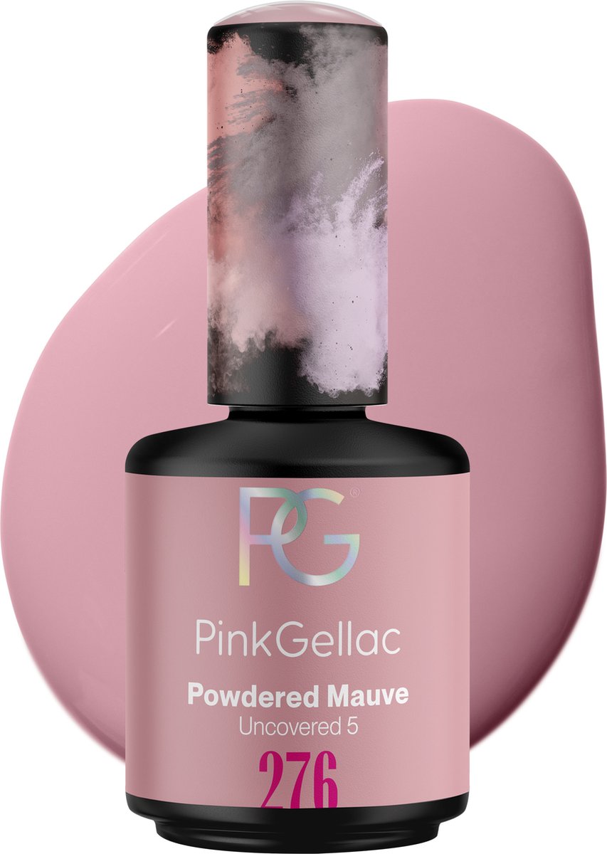 Goedkoopste Pink Gellac Gellak - 276 Powdered Mauve 15ml - Glanzende Gel Nagellak - Gellac - Gel Nagels Producten
