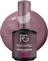 Pink Gellac 363 Dazzling Mauve Gellak Nagellak 15ml - Glanzend Paarse Gel Lak - Gelnagels Producten - Gel Nails