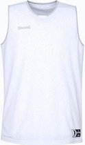 Spalding Move Basketbalshirt Kinderen - Wit / Zilver | Maat: 116