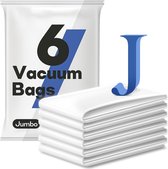 Jumbo vacuüm opbergzakken (100x80cm) Herbruikbare vacuümverzegelaar Ruimtebesparende tas voor kleding, matras, deken, dekbedden, kussens, dekbedden, dekbedden