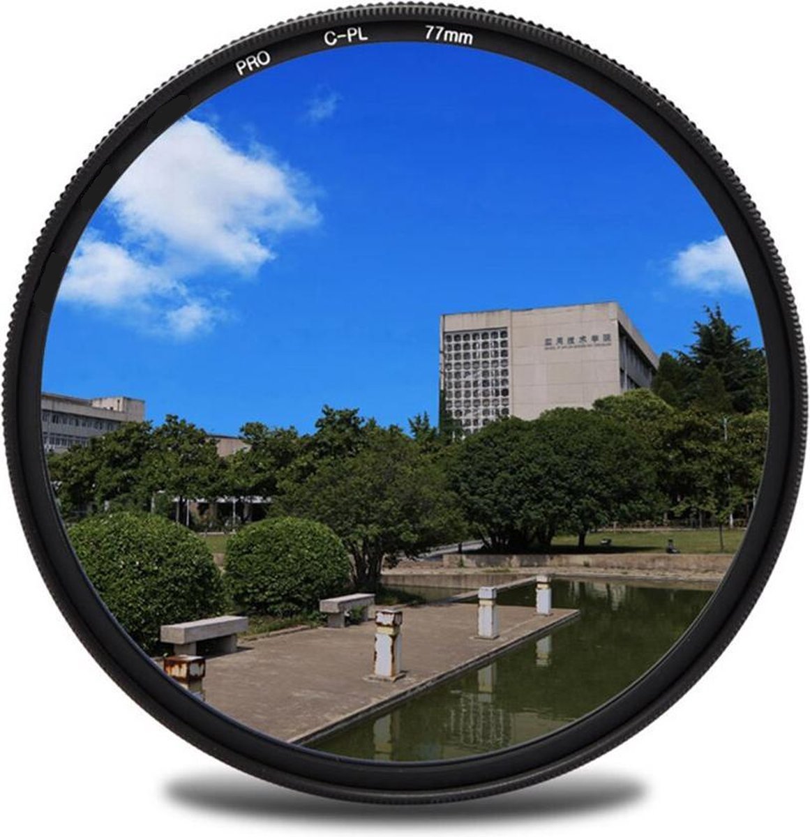 77mm circulair polarisatiefilter CPL