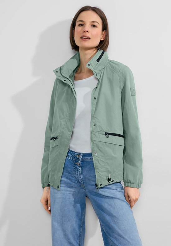 Veste femme CECIL Sportive Cotton Jacket menthe aeree Taille M bol