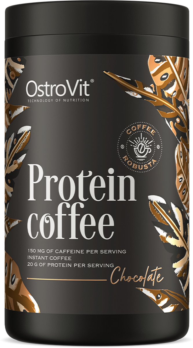 Goedkoopste Eiwitkoffie / Protein Coffee - 360 g - Chocolade Smaak - Caffeine - OstroVit