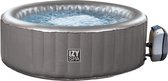 D&B - Jacuzzi Oplaasbaar - 3 Personen - Bubbelbad - Verwarmd - Massagejets - 650 L - 165 x 165 x 70