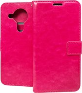 Bookcase Geschikt voor: Nokia 5.4 / 3.4 - Roze - portemonnee hoesje