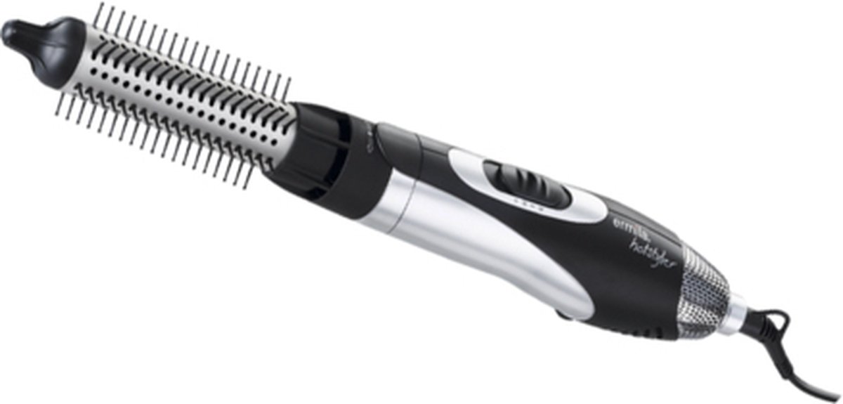 Ermila HotStyler Straightening krulborstel Warm Zwart, Zilver 1100 W 2,8 m
