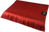 Alpaca D'Luxe Sjaal - Terracotta - Scarf - Sjaal van alpacawol - Handgemaakte sjaal - Sjaals Dames - Sjaals Heren - Alpaca - Shawls - Lange sjaal - Luxe cadeau - Elegant - Feest - Zacht en Warm - Comfortabel - Red - Rood - Damesmode - Herenmode