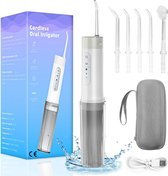 Waterflosser-draadloos-IPX7-waterdicht-4 modi-200 ml watertank-USB-opgeladen-efficiënt-veilig-draagbaar-compact-langdurige prestaties – tandenborstel – tand – tandverzorging