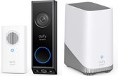 Eufy Video Doorbell E340 met chime + HomeBase 3 S380 - Bundelvoordeel