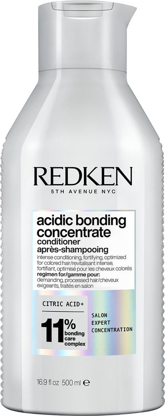 Redken Acidic Bonding Concentrate après-shampooing. Après-shampoing fortifiant pour cheveux colorés et abîmés.
