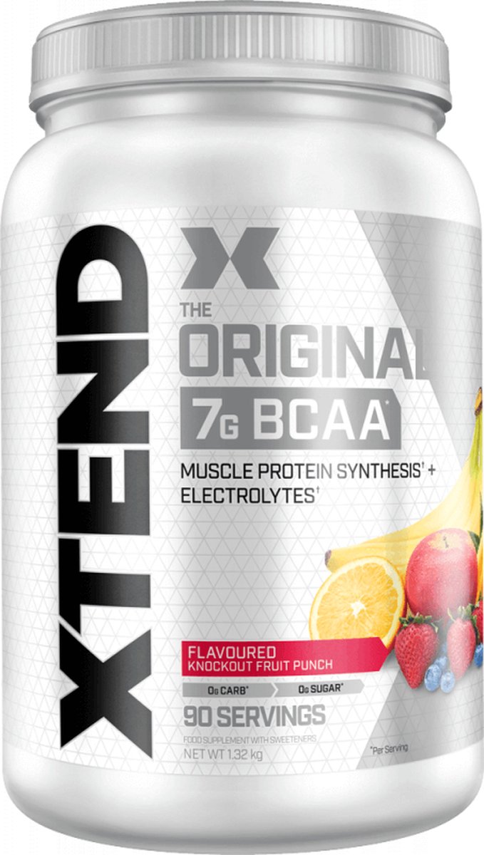 Goedkoopste Xtend BCAA 90servings Fruit Punch