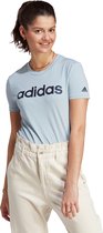 adidas Sportswear Essentials Slim Logo T-Shirt - Dames - Blauw- L