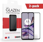 2-pack BMAX Screenprotectors geschikt voor Moto G13 - Van gehard glas - Samsung screenprotectors - Telefoonaccessoires - Telefonie & Accessoires - Beschermglas - Glazen screenprotectors