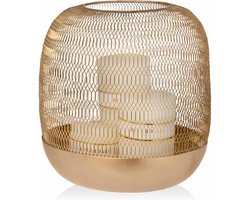 Windlicht Oly 30cm goud