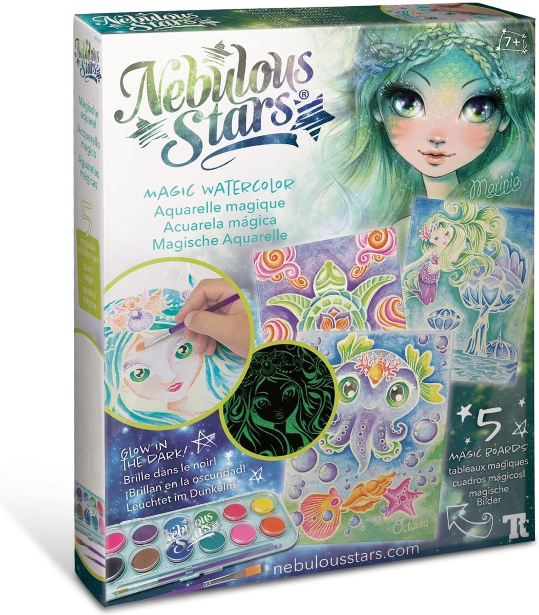Nebulous Stars - Magische Aquarel