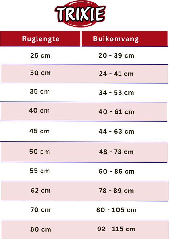 Trixie be nordique imperméable bleu husum 30 cm
