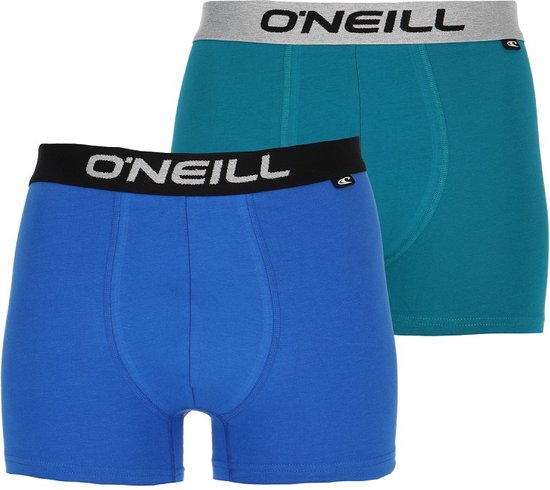 O'Neill premium heren boxershorts 2-pack - ocean blue - maat M