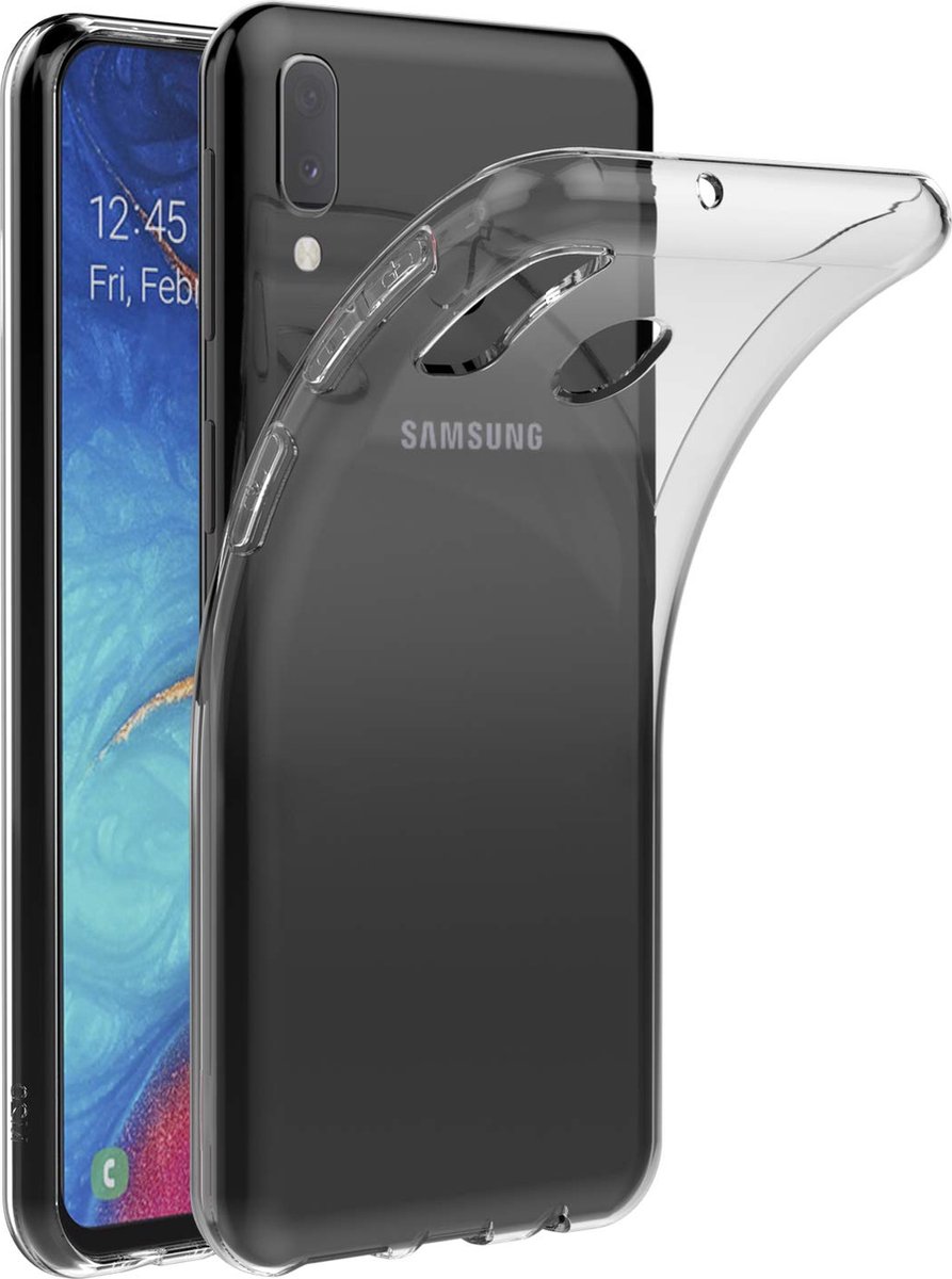 Hoesje voor Samsung Galaxy A20E backcover Shockproof siliconen Transparant