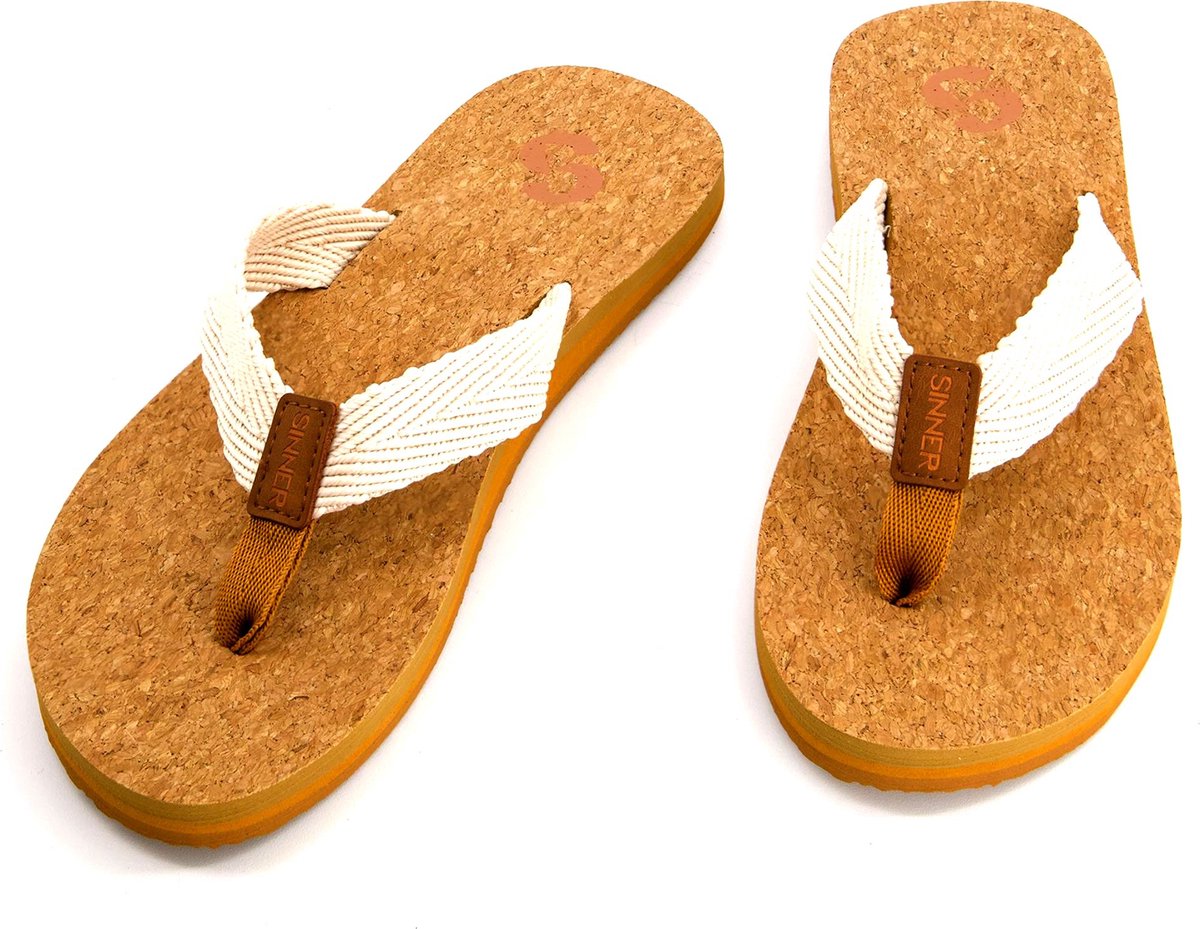 SINNER - maya - Strandslipper dames - Bruin-Multicolour