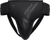 RDX Sports T15 Noir Kruisbeschermer Matzwart - Maat: S