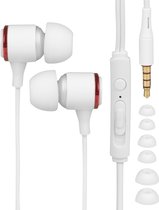 Nuvance - Écouteurs avec fil - Connexion Jack 3,5 mm - Écouteurs avec fil - Écouteurs intra- Ear avec fil et microphone - Wit