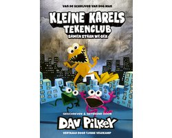 Omslag van Kleine Karels Tekenclub 4 - Samen staan we gek