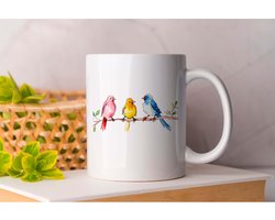 Mok PeckishPunster - ComicalChirper - funny bird - WackyWinger - JollyJay - ComicalChirper - GrappigeVogel - KoddigeKwetteraar - DolleDuif