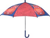 Stoere Disney Cars Kinderparaplu - Windproof, Donkerblauw/Rood - 55.5cm - Voor Jongens - Ideaal voor Buitenavonturen!