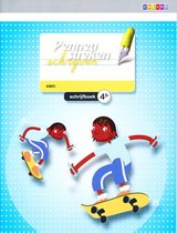 Pennenstreken versie 2 Schrijfboek 4B verbonden schrift (per stuk)