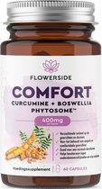 Flowerside Comfort - Curcumine Fytosomen - Boswellia Fytosomen - Full Spectrum - Capsules - 100% Natuurlijk