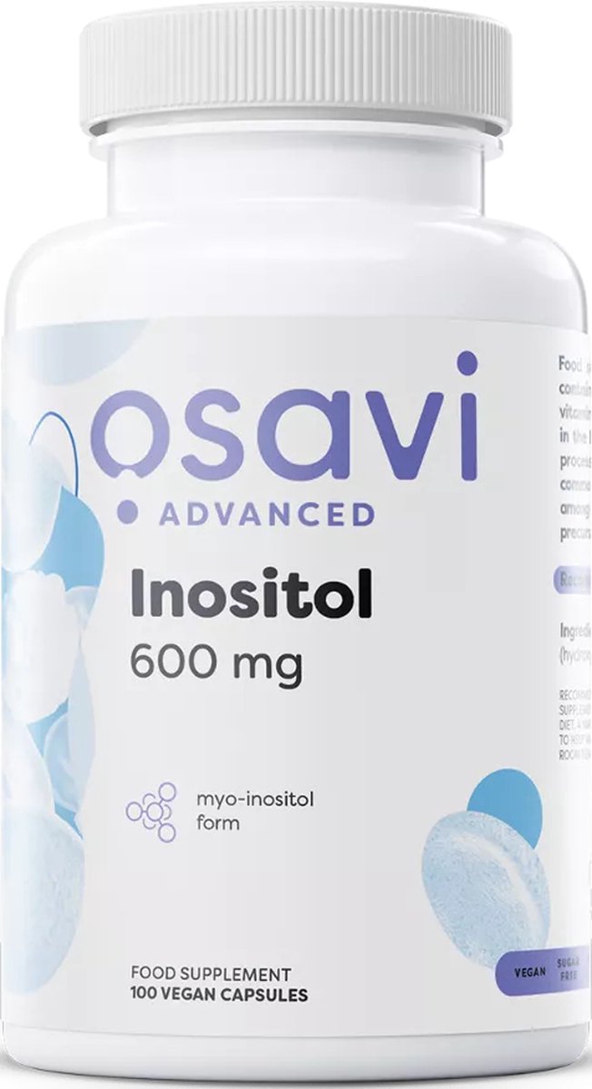 Osavi Inositol 600 mg – 100 veganistische capsules