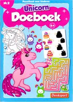 Denksport Unicorn Doeboek Nr.2 Puzzelboek Voor Kinderen