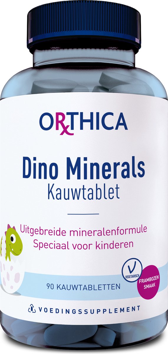 Goedkoopste Orthica Dino Minerals - mineralen voor kinderen - 90 kauwtabletten