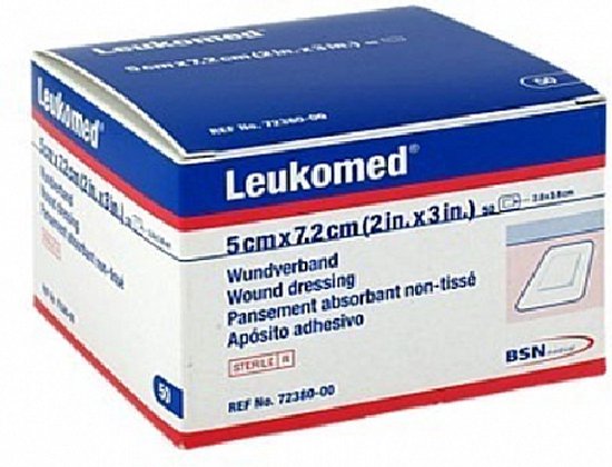 Foto: Leukomed 7 2x 5cm steriel 50 stuks