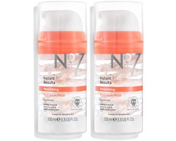 No7 Instant Results Nourishing Hydration Mask 2x100ml
