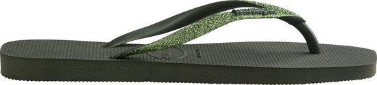 Havaianas SQUARE GLITTER - Groen - Maat 39/40 - Dames Slippers